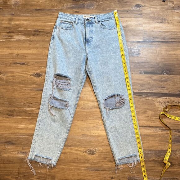 ASOS Denim  Distressed Step Hem Jeans - Picture 7 of 9